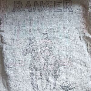 Vintage Ranger Muslin Alfalfa Grow Seed Sack Farm Core